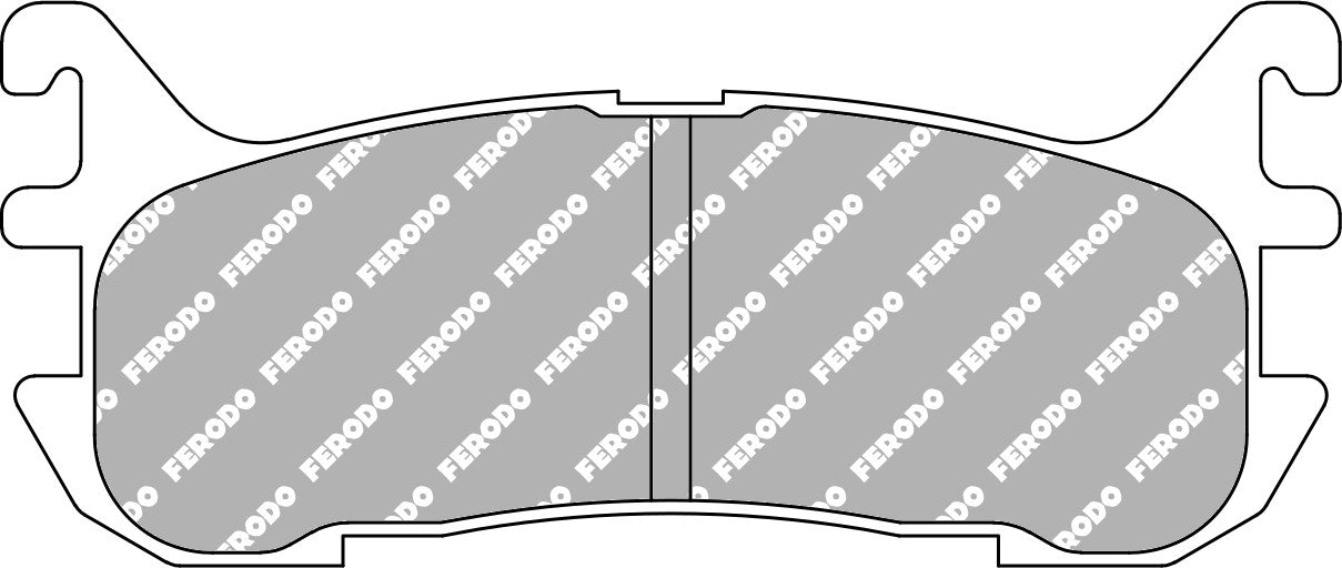 Ferodo DS2500 Brake Pads FCP1012H