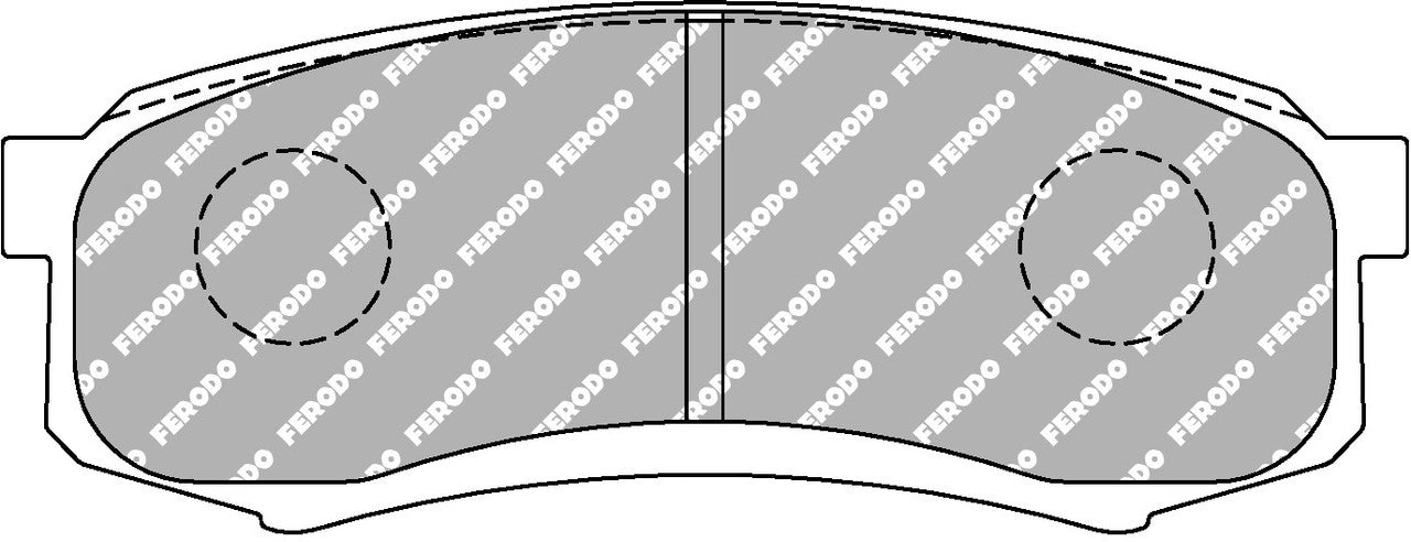 Ferodo DS2500 Brake Pads FCP1021H