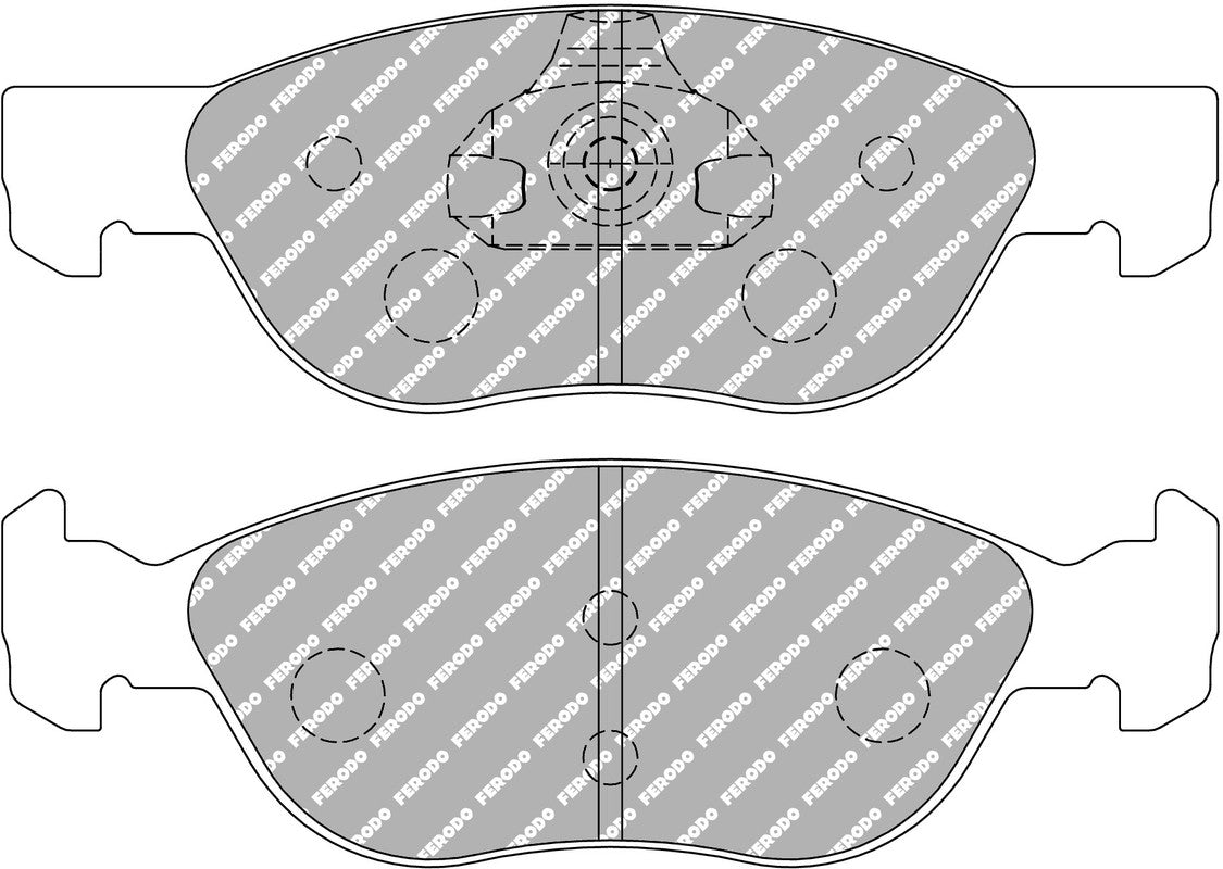 Ferodo DS2500 Front Brake Pads FCP1056H