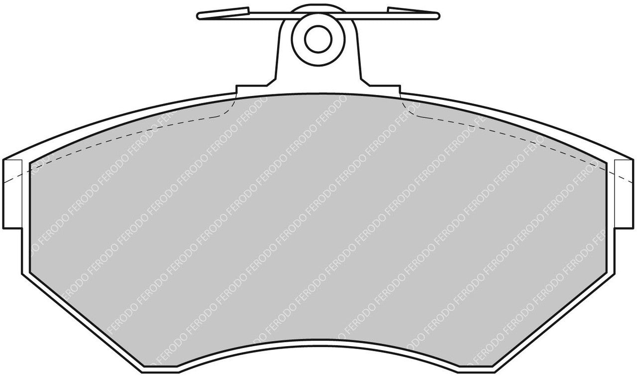 Ferodo DS2500 Brake Pads FCP1312H