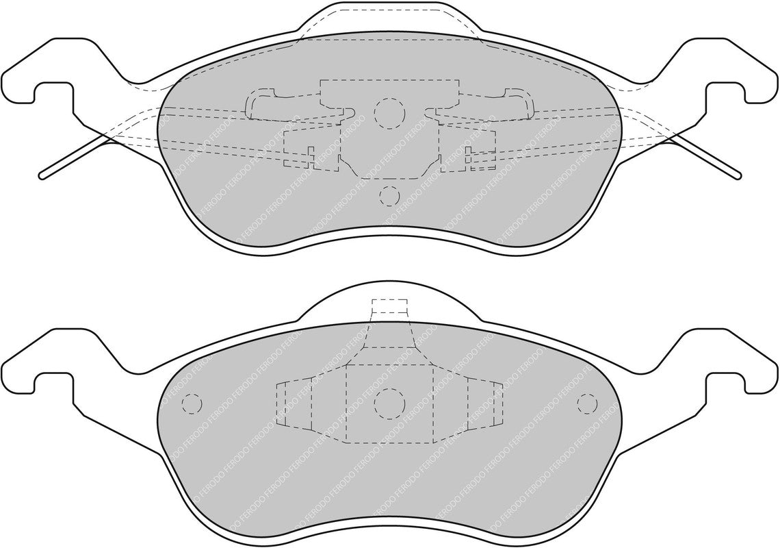 Ferodo DS2500 Brake Pads FCP1318H