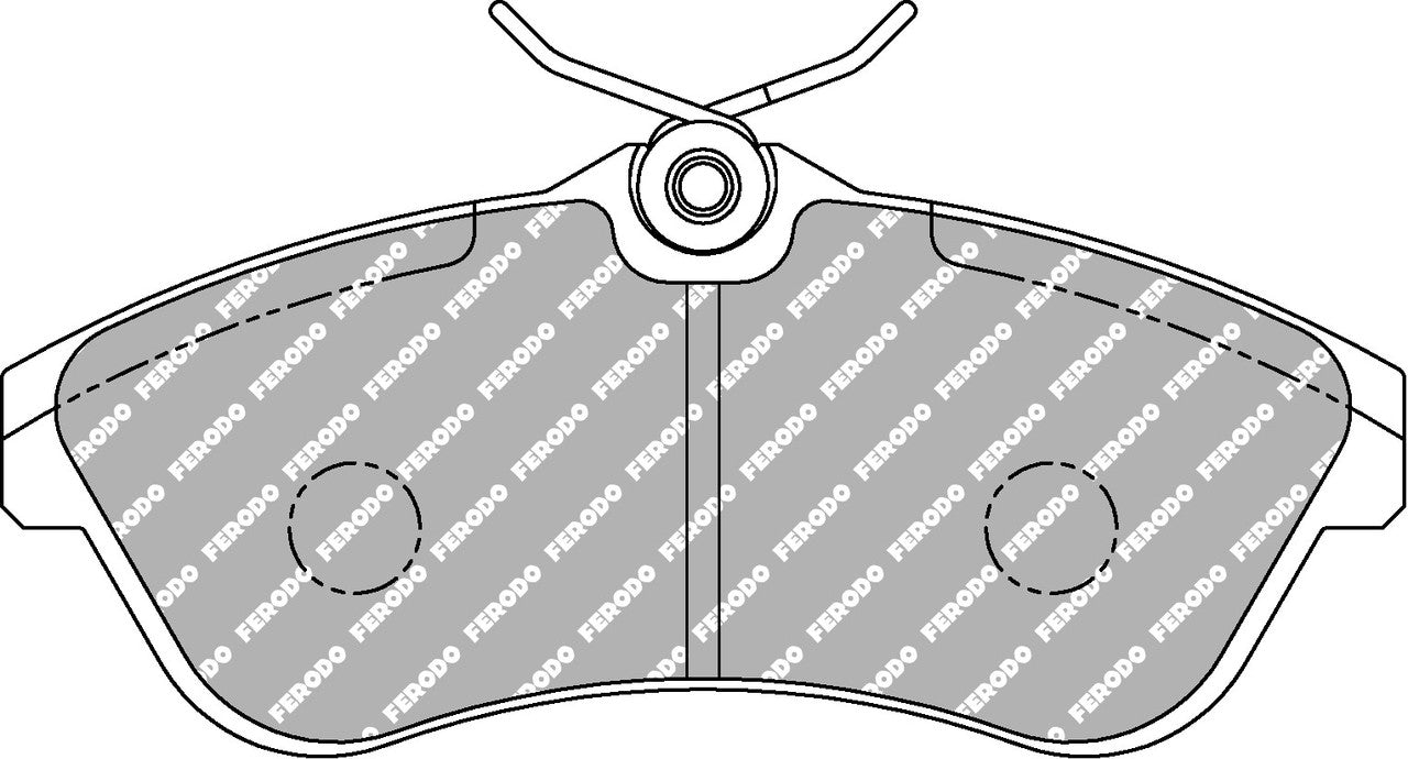 Ferodo DS2500 Brake Pads FCP1543H