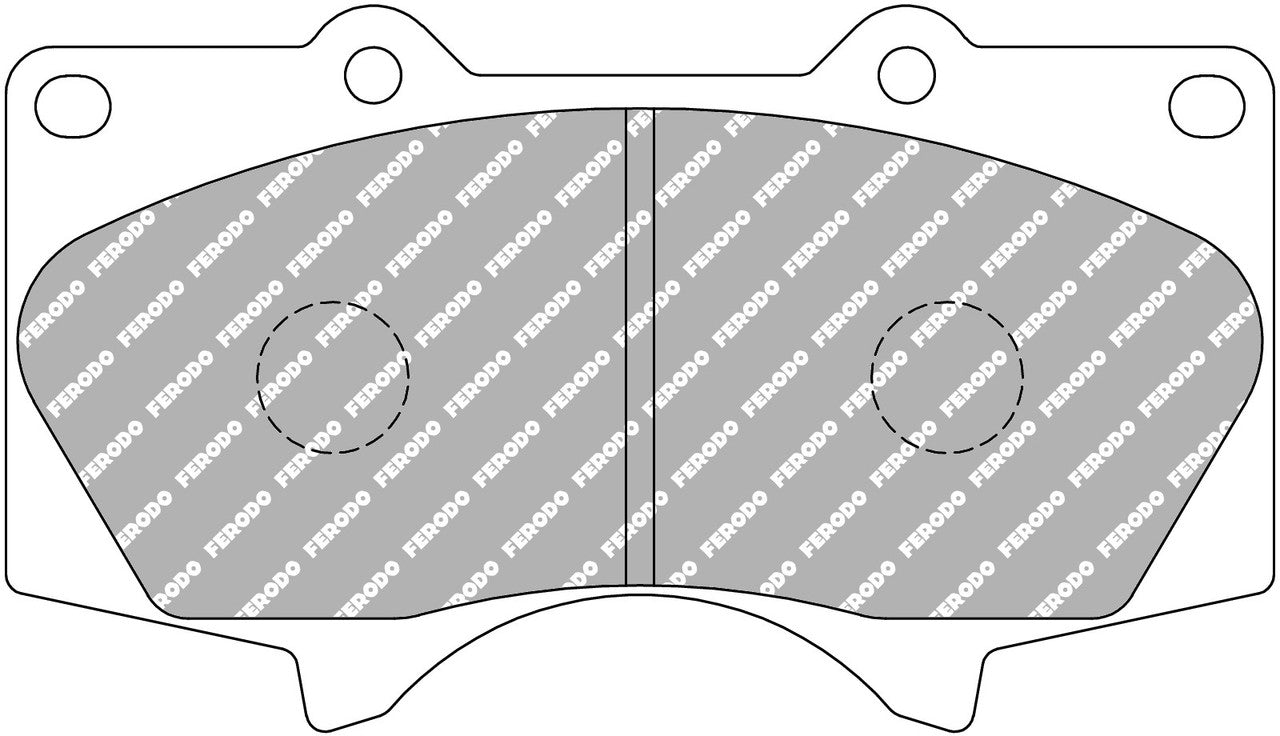 Ferodo DS2500 Brake Pads FCP1698H