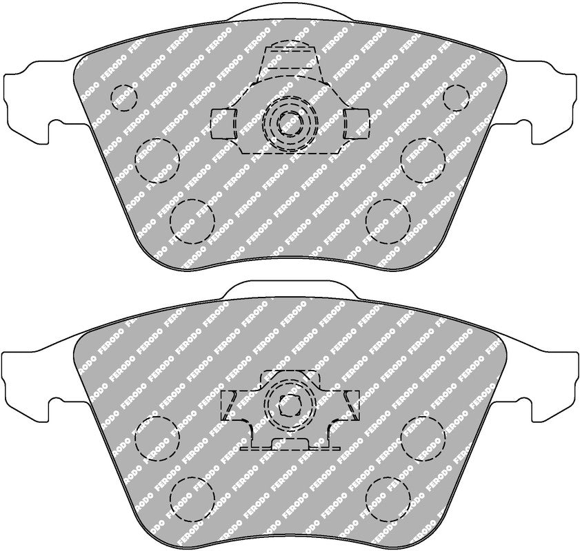 Ferodo DS2500 Brake Pads FCP1706H