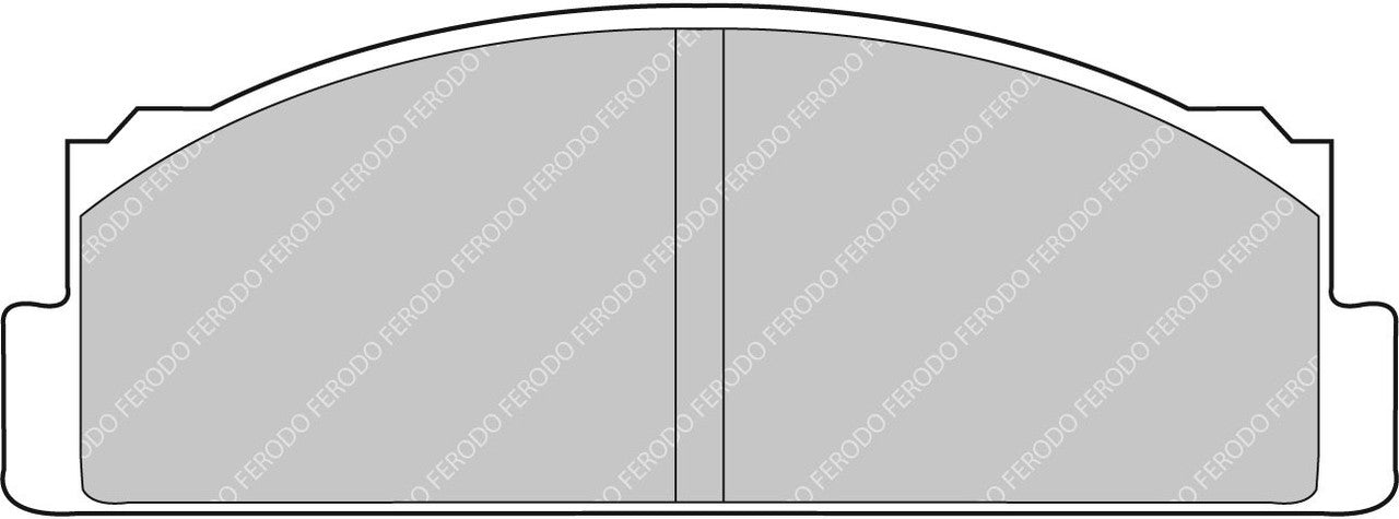 Ferodo DS2500 Brake Pads FCP22H
