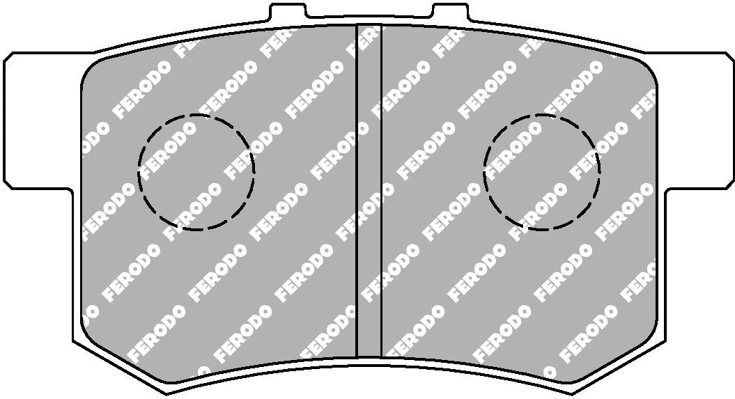 Ferodo DS3000 Rear Brake Pads FCP956R