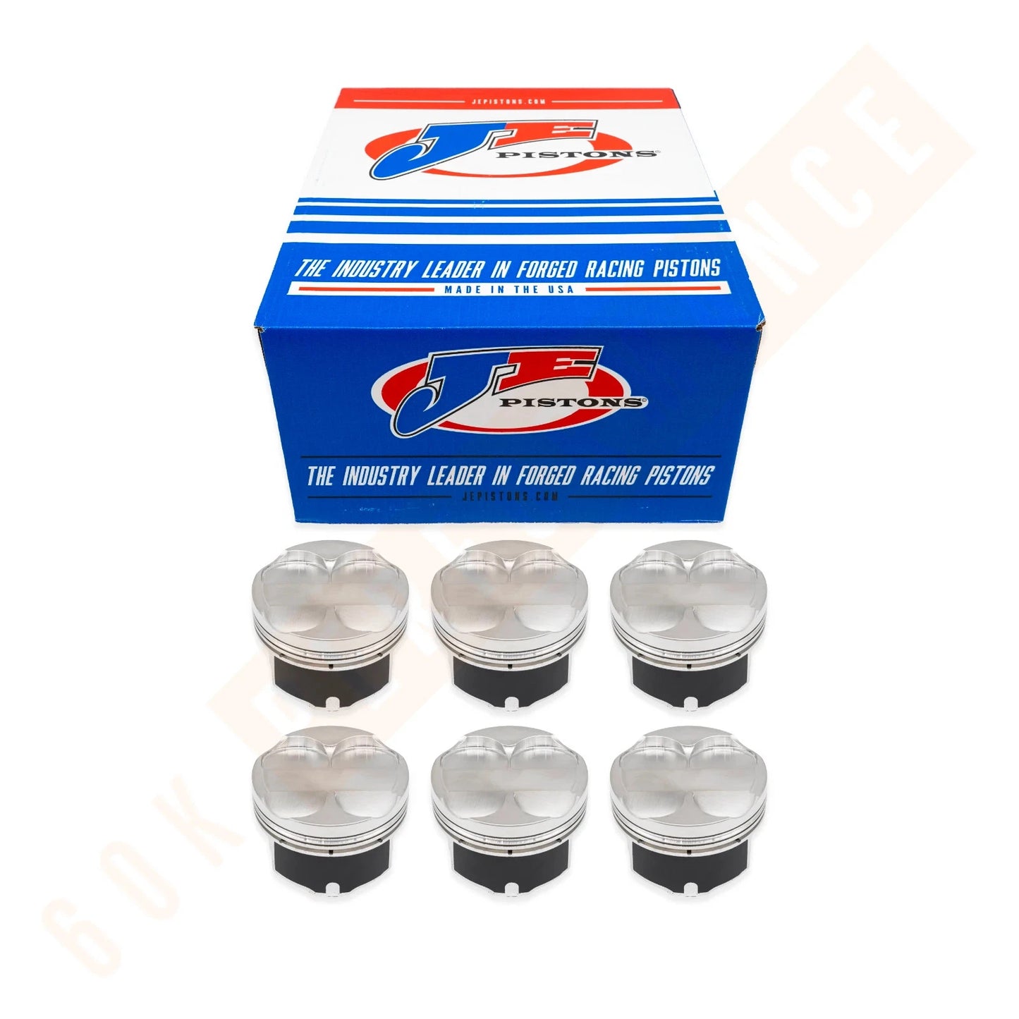 JE 87.50mm Forged Pistons for BMW S54 B32 3.2 24V 12.5:1 CR