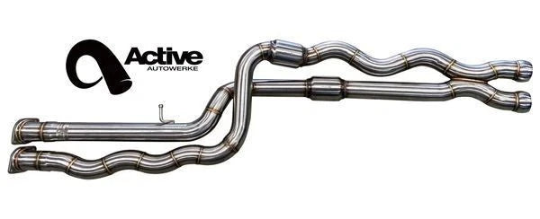 Active Autowerke Equal Length Midpipe Exhaust for BMW M3 F80 - GEN 2 NON RES