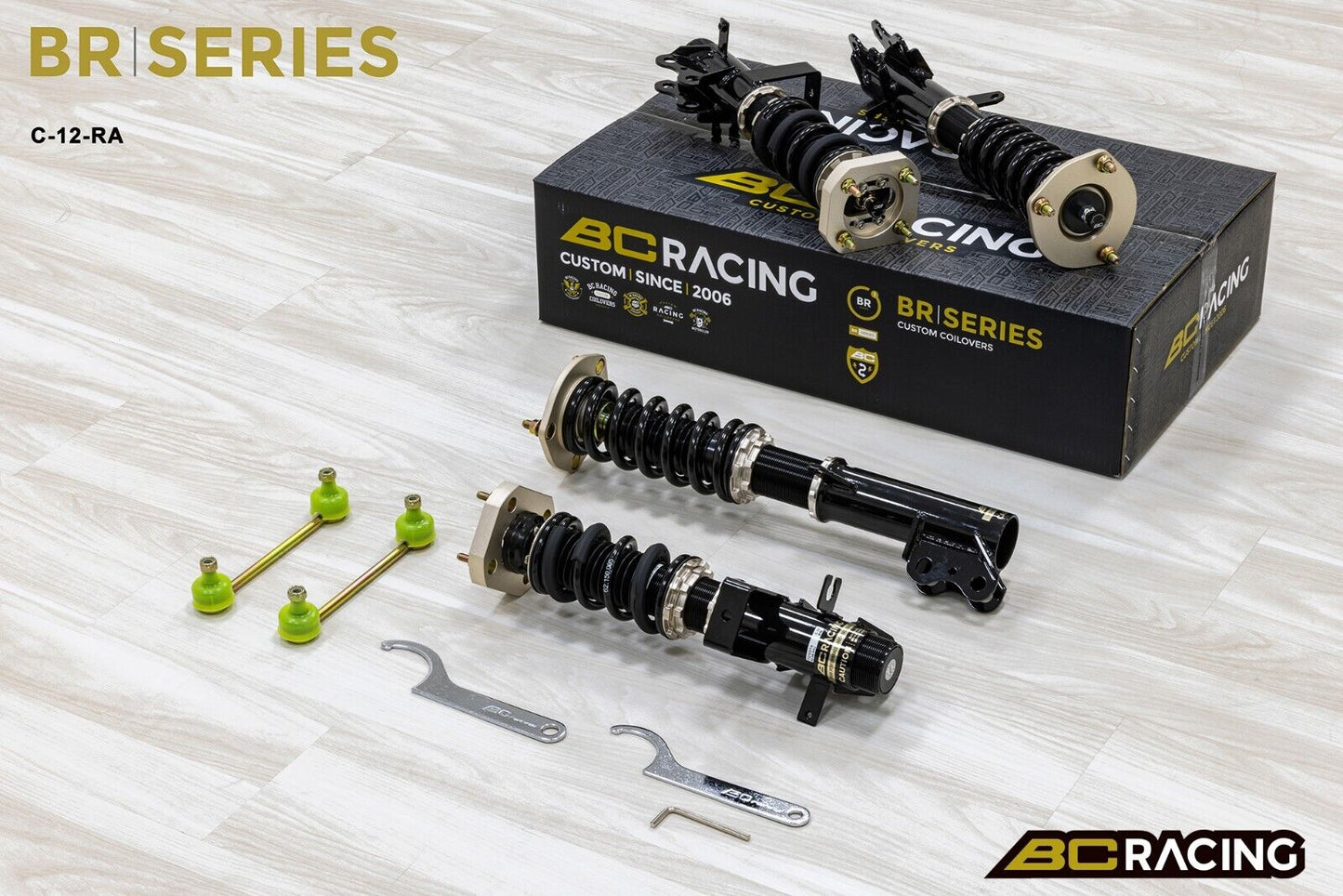 BC Racing BR RA Coilovers for Toyota MR2 SW20 SW21 1990-1999 C-12-BR-RA