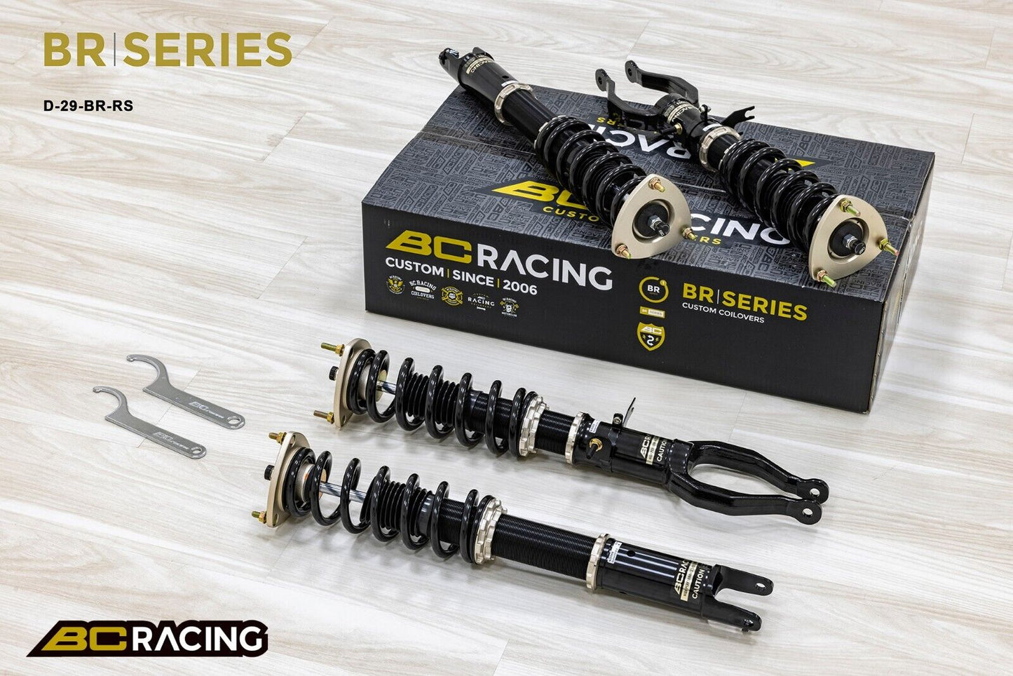 BC Racing BR RS Coilovers for Nissan GTR GT-R R35 2007+ D-29-BR-RS