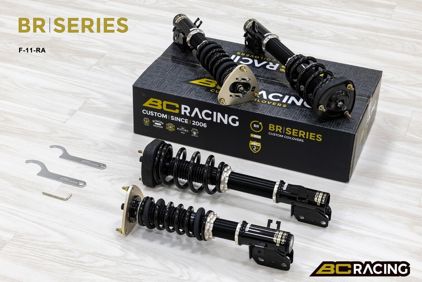 BC Racing BR RA Coilovers for Subaru Forester SF 1997-2002 F-11-BR-RA