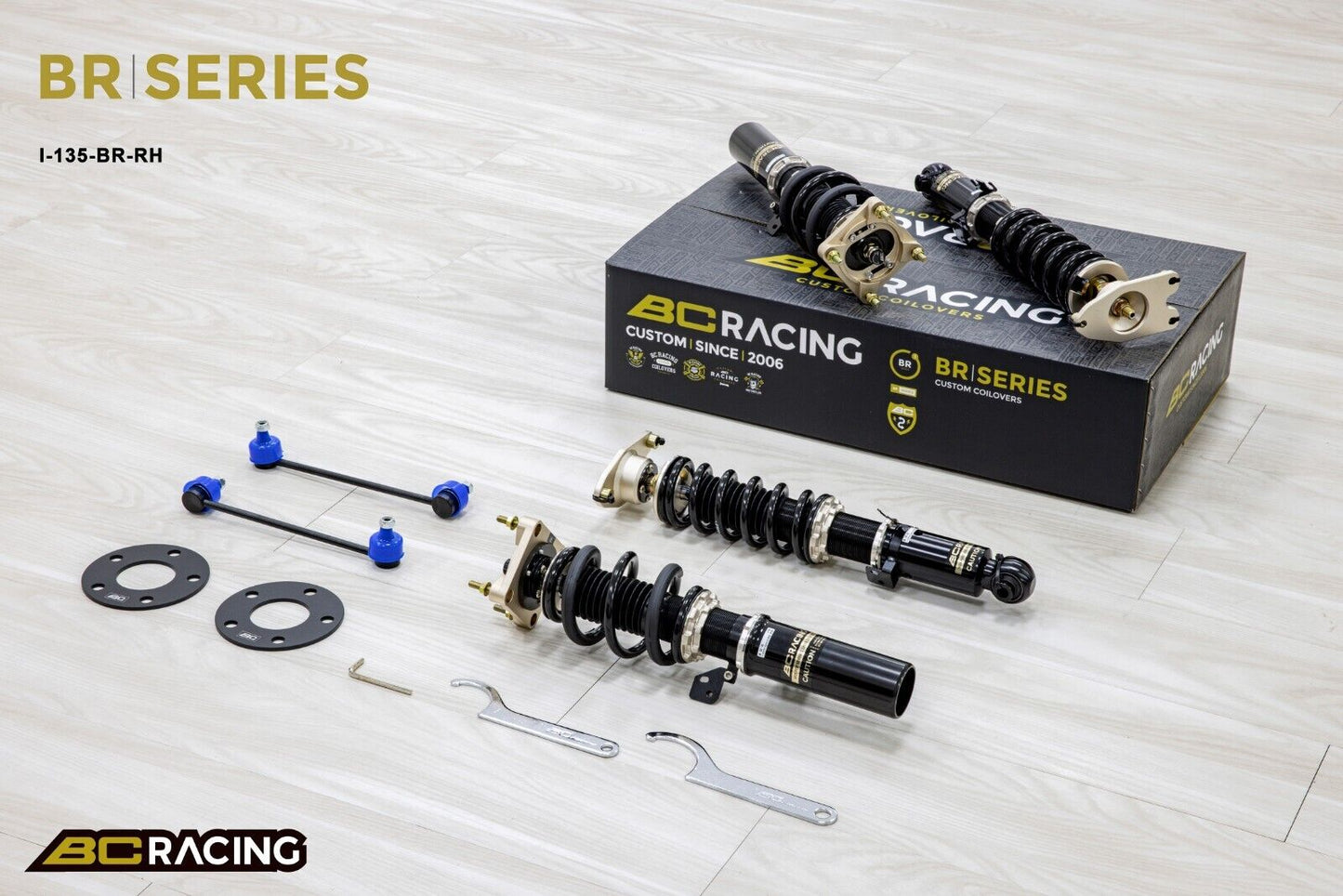 BC Racing BR RH Coilovers for BMW M3 G80, M4 G82 xDrive 2021+ TRUE REAR COILOVER