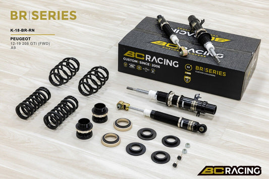 BC Racing BR RN Coilovers for Peugeot 208 GTI FWD 2012-2019 K-18-BR-RN