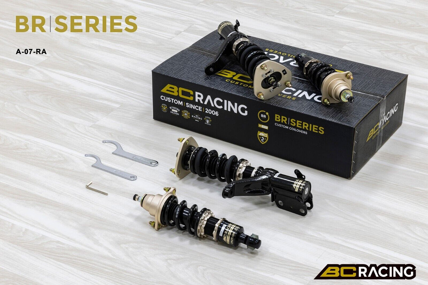 BC Racing BR RA Coilovers for Honda Integra Type R DC5 2001-2006 A-07-BR-RA