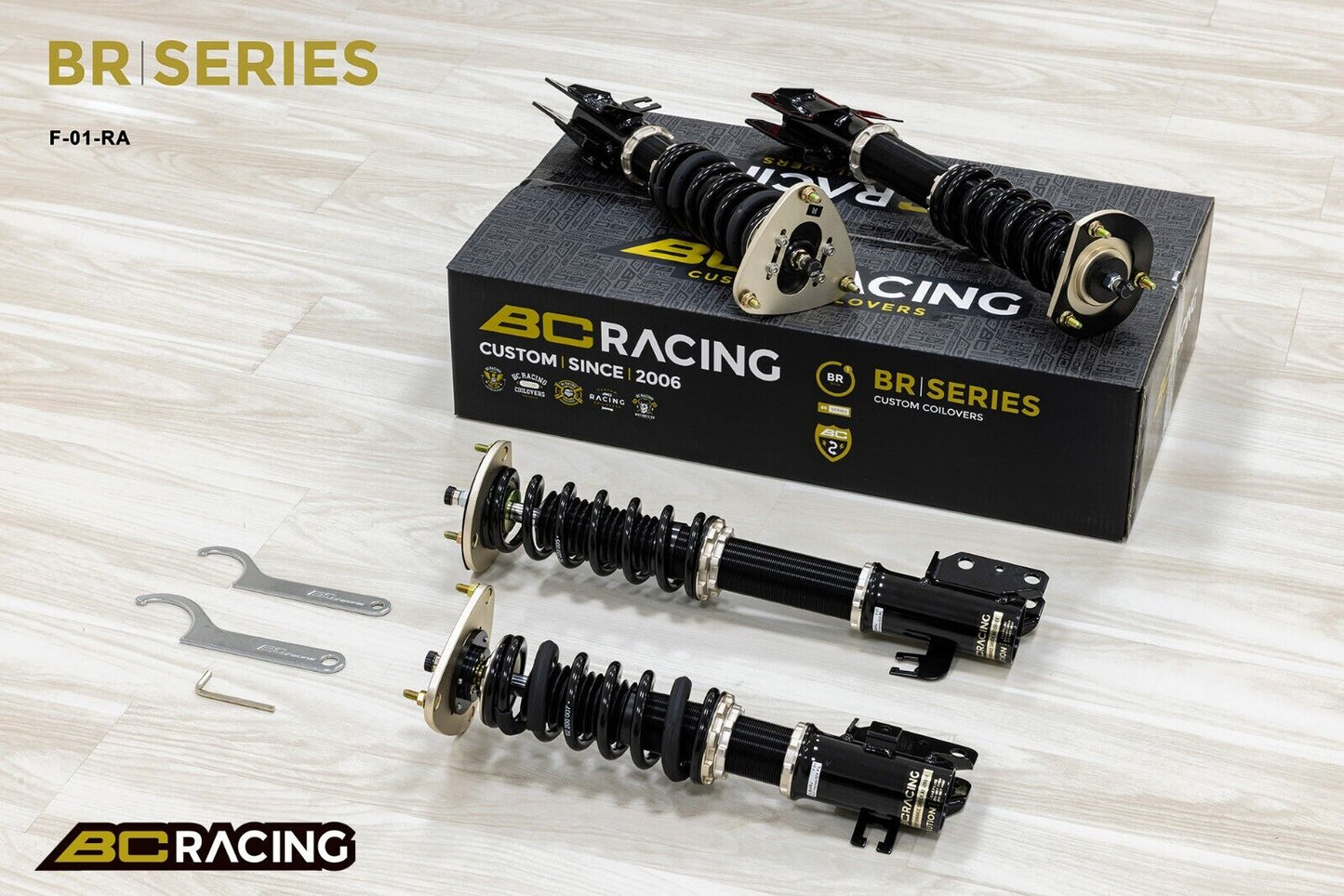 BC Racing BR RA Coilovers for Subaru Impreza WRX GC6 GC8 1993-2001 F-01-BR-RA