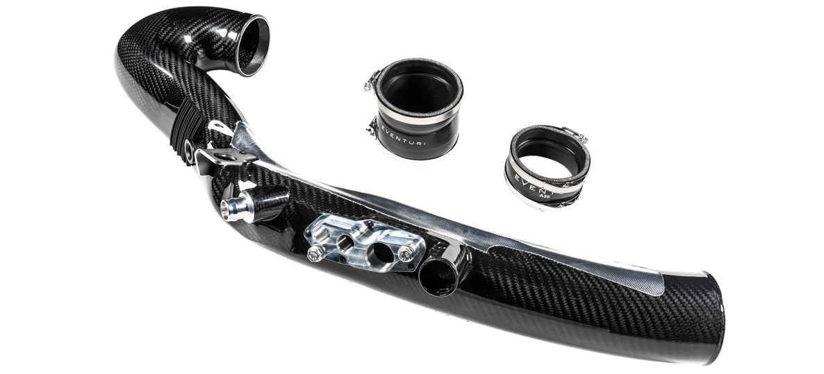 Eventuri Gloss Carbon Turbo Tube for Mercedes A35 AMG