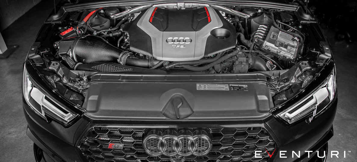 Eventuri Gloss Carbon Intake Kit for Audi S4 S5 B9