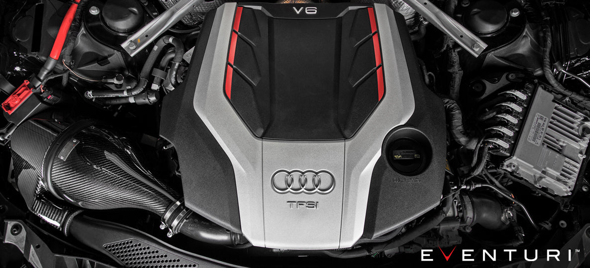 Eventuri Gloss Carbon Intake Kit for Audi S4 S5 B9