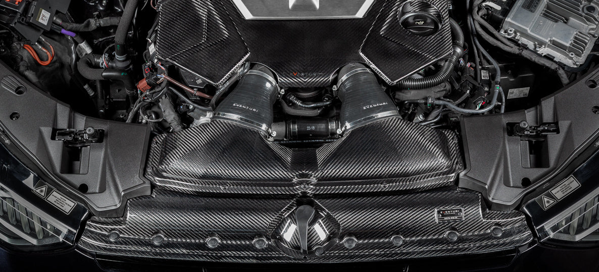 Eventuri Gloss Carbon Intake Kit for Audi RS6 RS7 C8