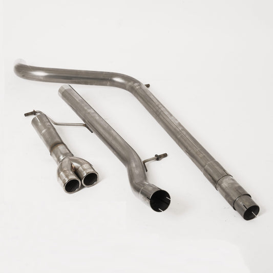 Piper Cat Back 0 Silencer Straight Through Exhaust for Skoda Fabia vRS Mk1 CSKO3C