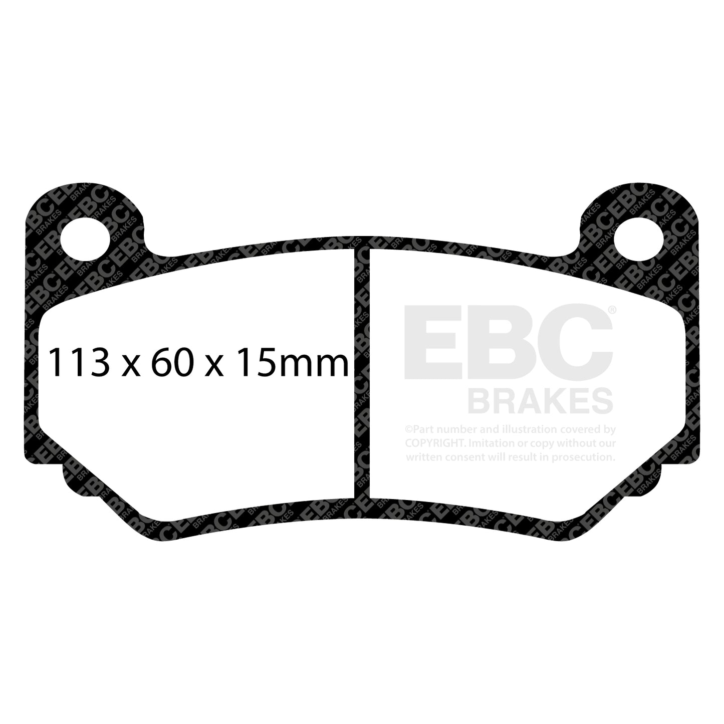 EBC Yellowstuff Brake Pads DP41377R
