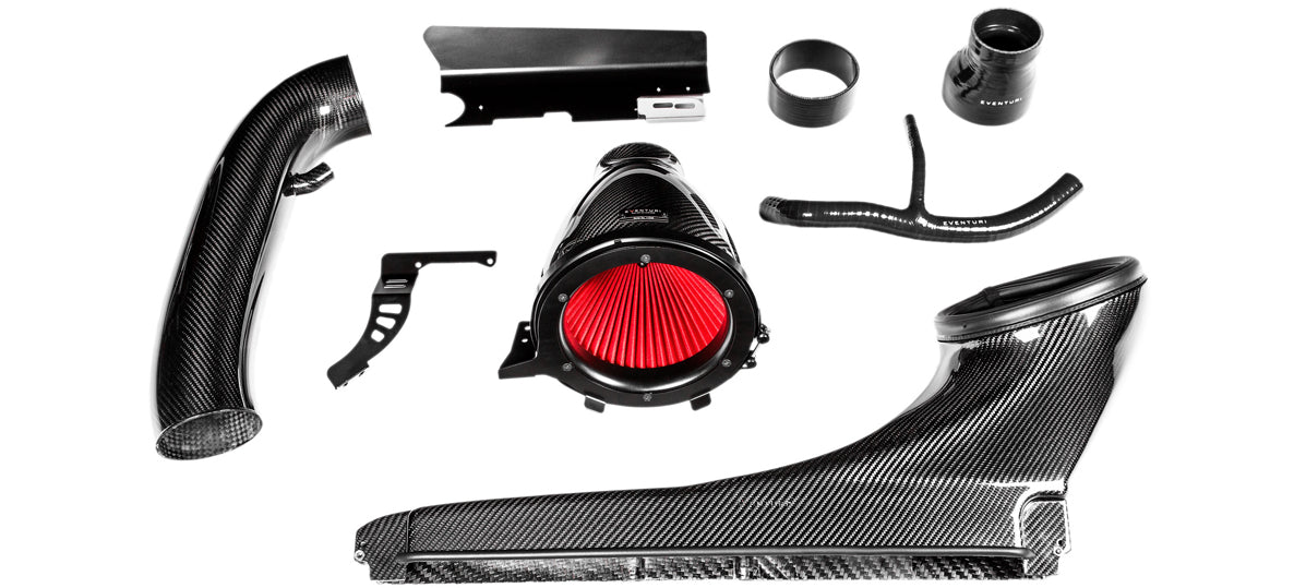 Eventuri Gloss Carbon Intake Kit for Audi RS3 8V Facelift TTRS 8S Mk3 DAZA DWNA