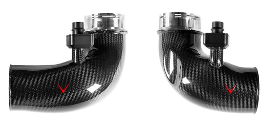 Eventuri Gloss Carbon Turbo Inlets for BMW M5 F90 / M8 F92