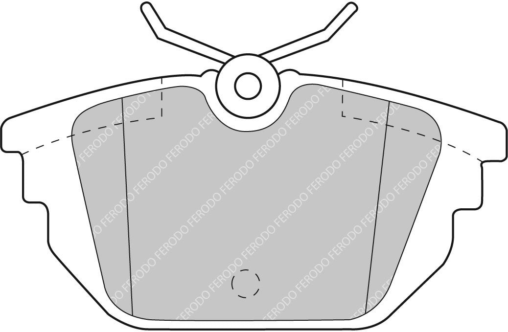 Ferodo DS3000 Rear Brake Pads FCP1113R