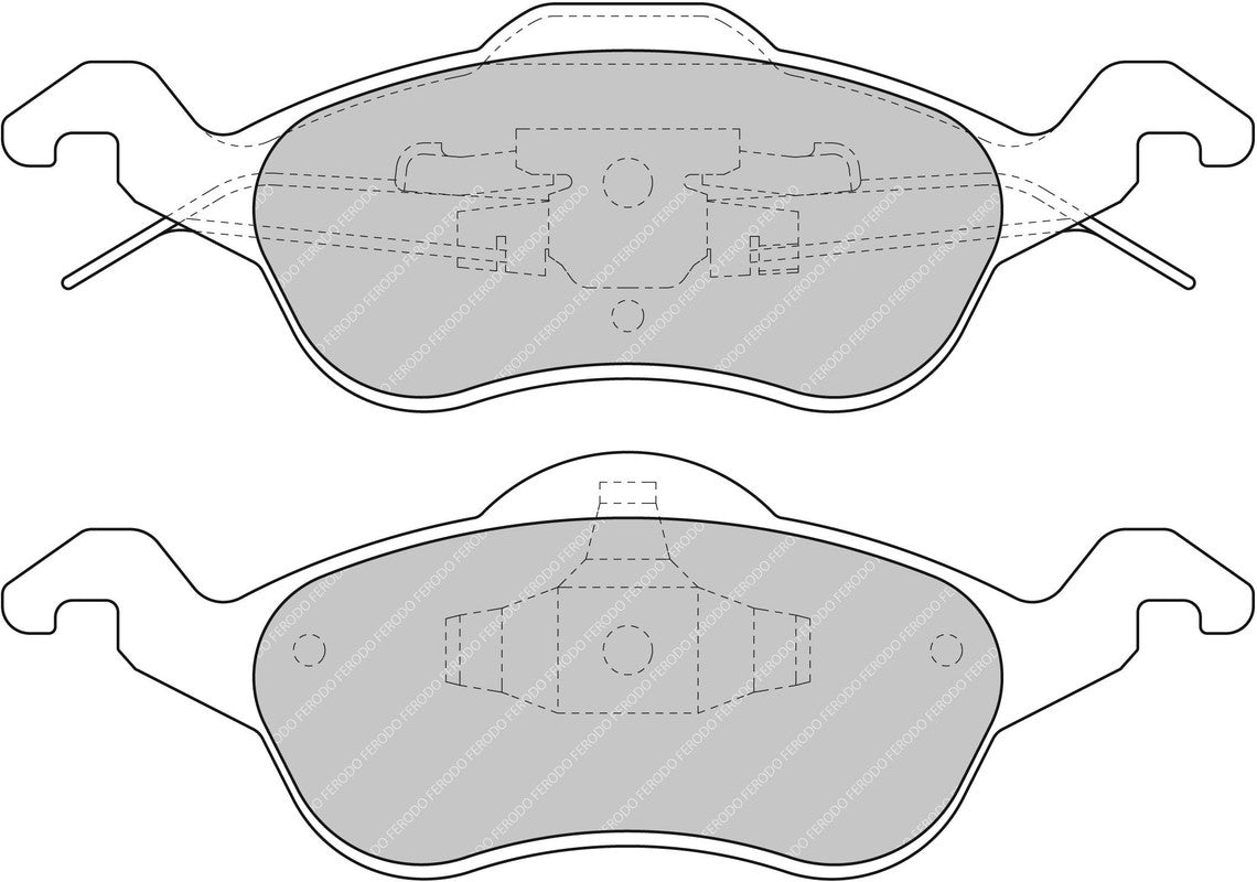 Ferodo DS2500 Brake Pads FCP1318H