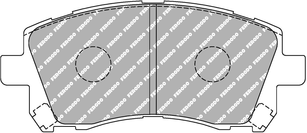 Ferodo DS2500 Brake Pads FCP1327H