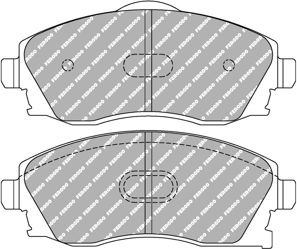 Ferodo DS2500 Front Brake Pads FCP1424H