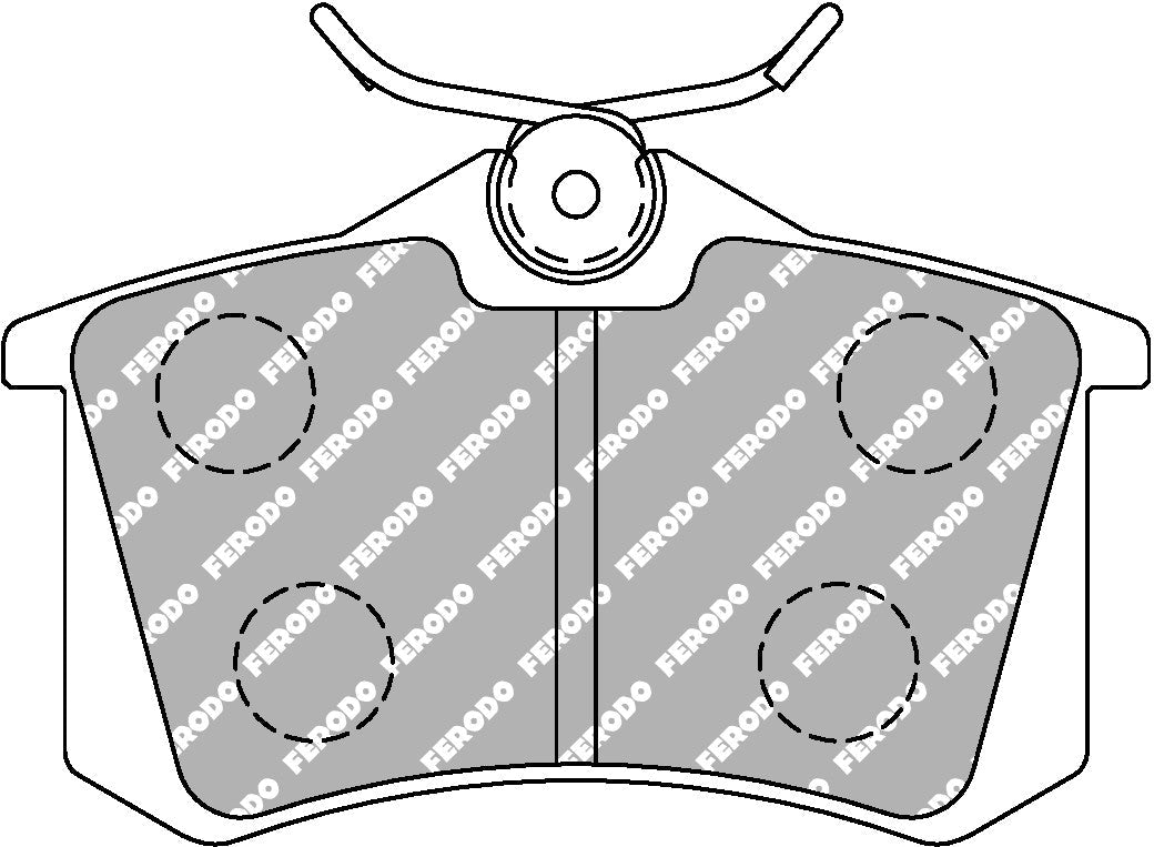 Ferodo DS1.11 Brake Pads FCP1491W