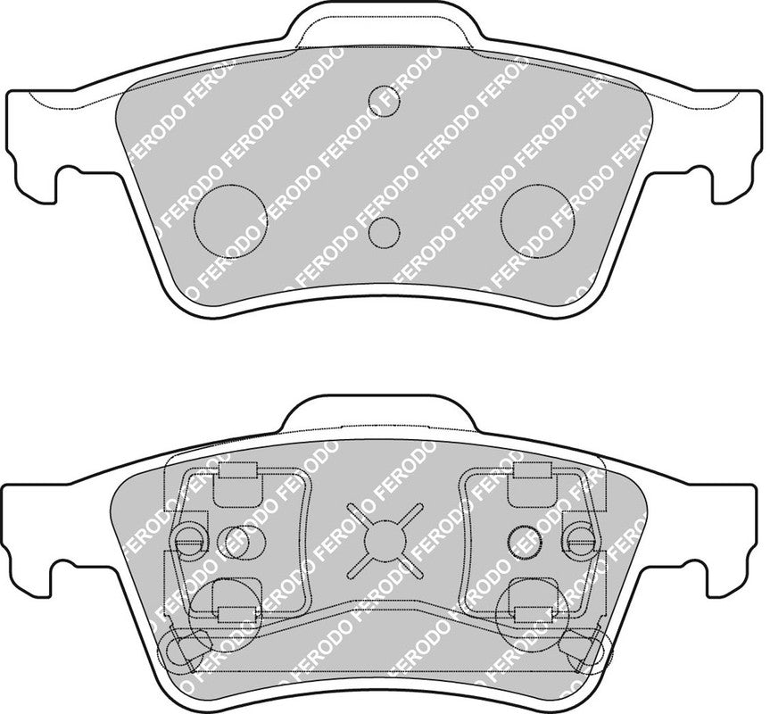 Ferodo DS2500 Brake Pads FCP1540H