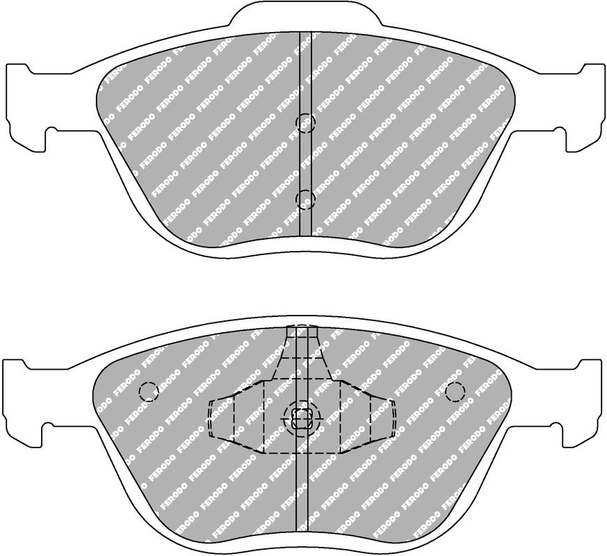 Ferodo DS2500 Front Brake Pads FCP1568H