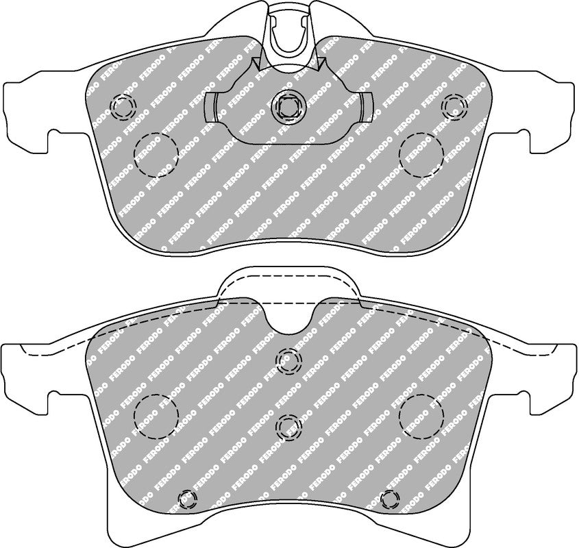 Ferodo DS2500 Front Brake Pads FCP1640H