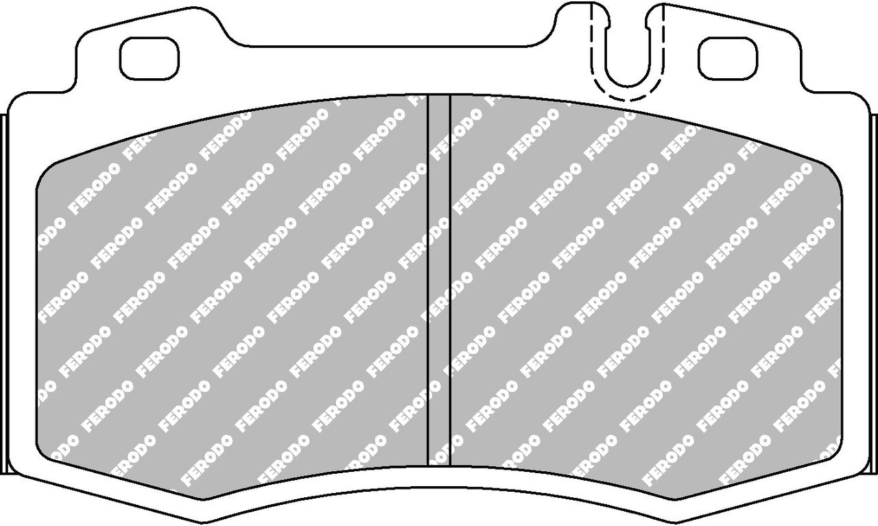 Ferodo DS2500 Brake Pads FCP1661H