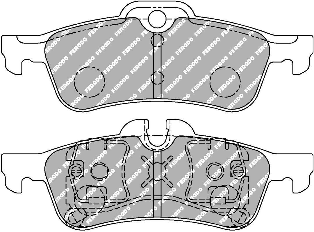 Ferodo DS2500 Brake Pads FCP1676H