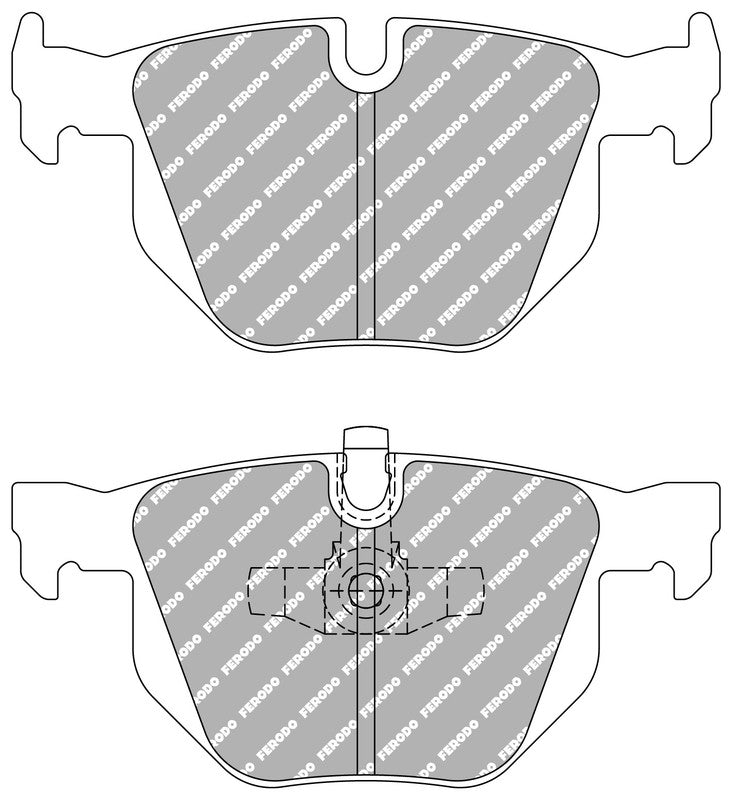 Ferodo DS2500 Brake Pads FCP1808H