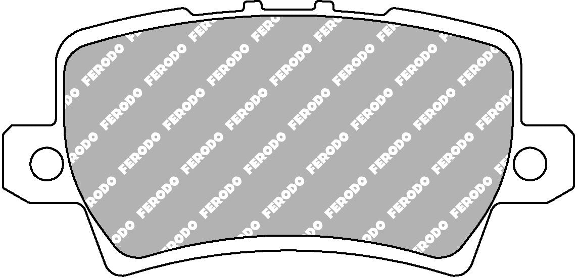 Ferodo DS2500 Rear Brake Pads FCP1862H