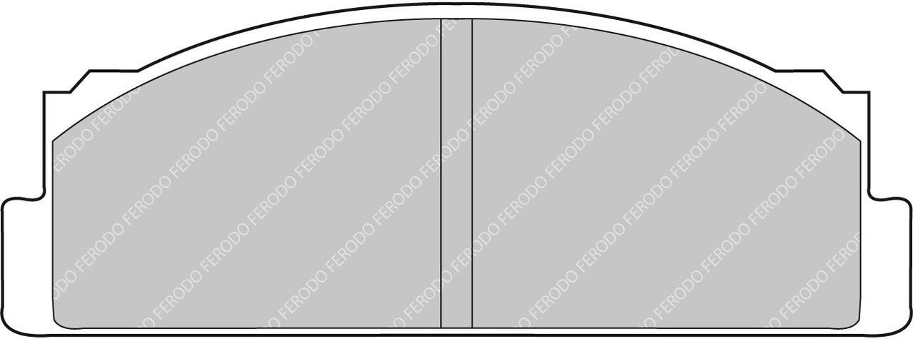 Ferodo DS2500 Brake Pads FCP22H