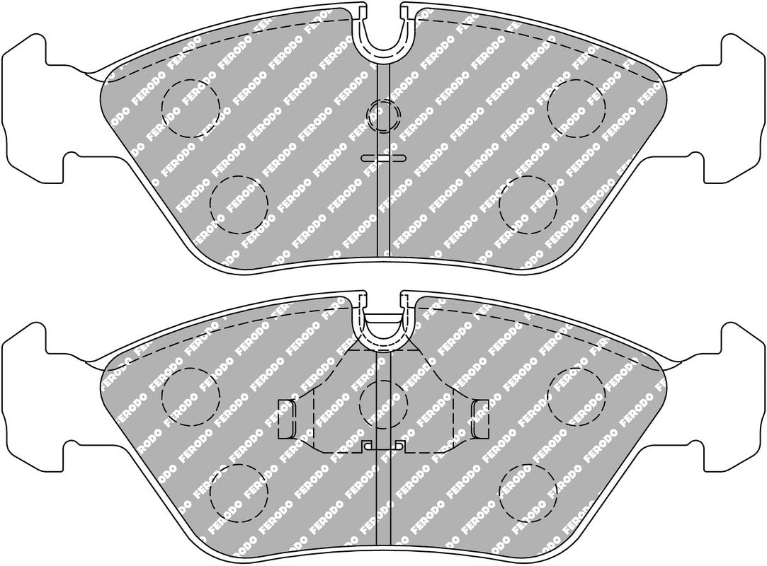 Ferodo DS2500 Brake Pads FCP256H