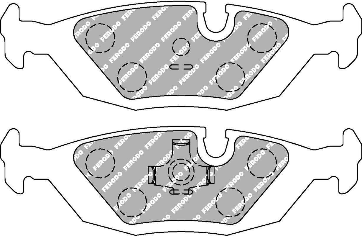 Ferodo DS2500 Brake Pads FCP296H