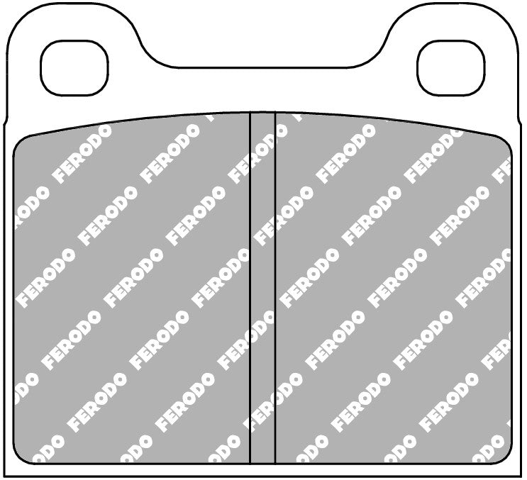 Ferodo DS2500 Front Brake Pads FCP2H