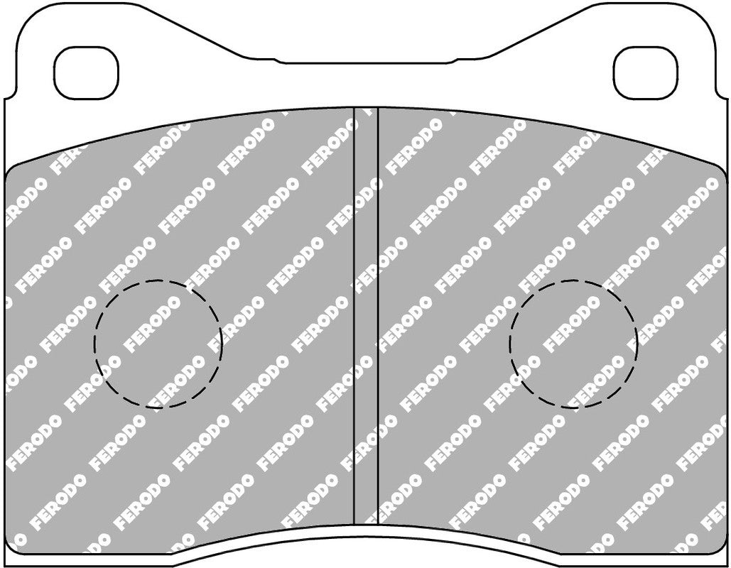 Ferodo DS2500 Front Brake Pads FCP399H