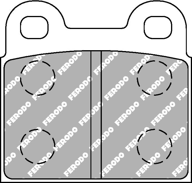 Ferodo DS1.11 Brake Pads FCP3W