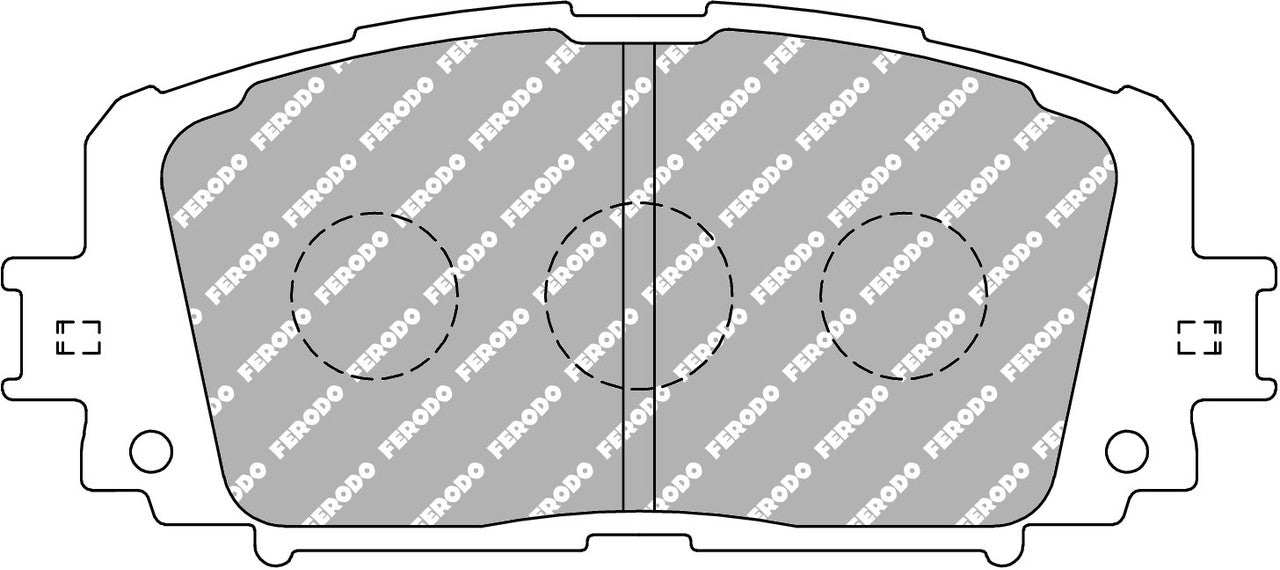 Ferodo DS2500 Brake Pads FCP4081H