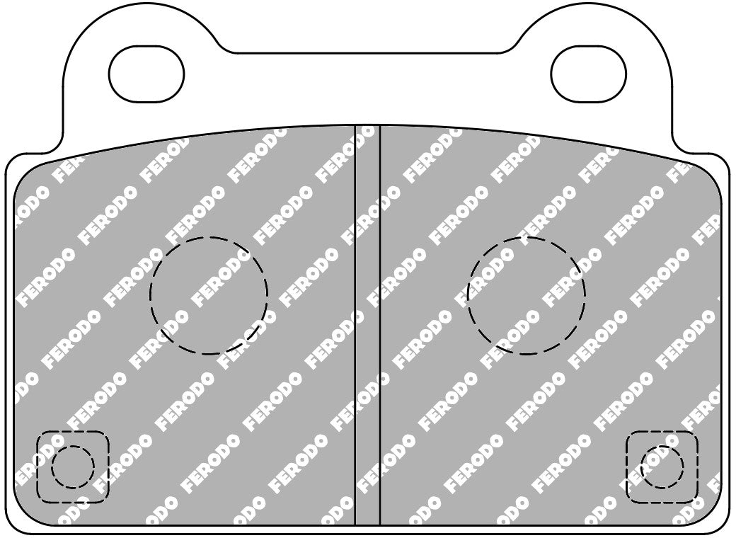 Ferodo DS1.11 Rear Brake Pads FCP4168W