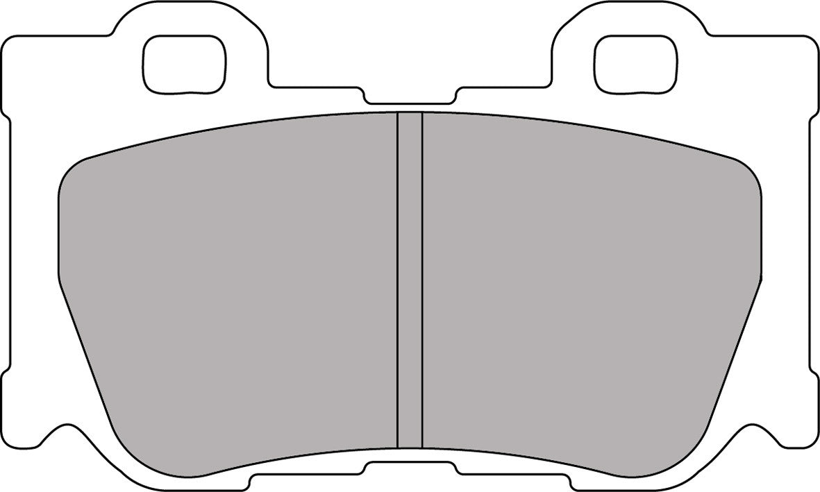 Ferodo DS2500 Brake Pads FCP4173H