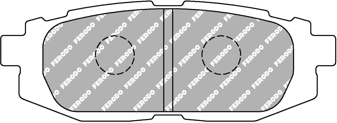 Ferodo DS2500 Rear Brake Pads FCP4187H