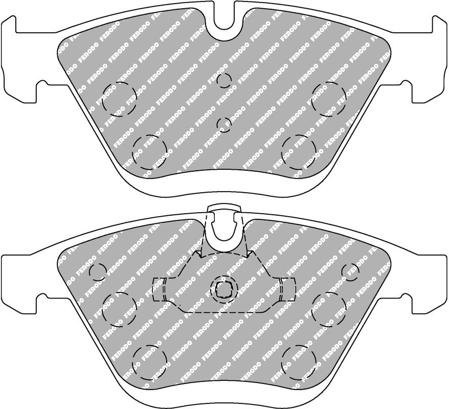 Ferodo DS2500 Brake Pads FCP4191H